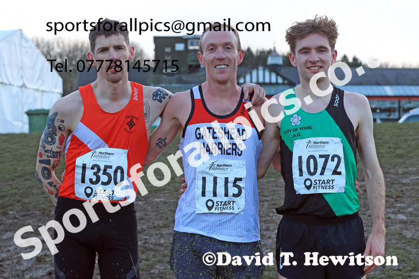 Senior Mens 2026 Northern Cross Country Champs., Pontefract Racecourse, Pontefract. Photo: David T. Hewitson/Sports for All Pics